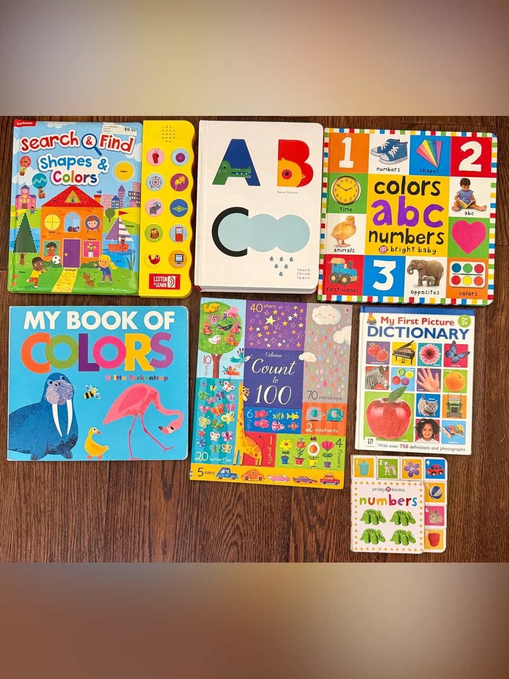 Kids Books Set - Bright Multicolor Learning Books